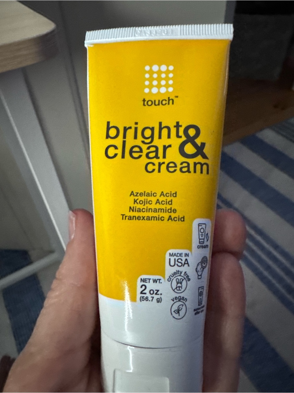 touch Bright & Clear Cream - Yellow Brightening Face Cream
